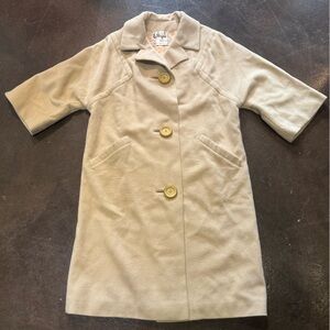 NWT 100% Cashmere Trench Coat